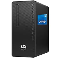 HP 290 G4 Microtower Desktop Computer, Intel i7-10700 Upto 4.8 GHz, 32GB RAM, 2TB NVMe SSD, DVD-RW, HDMI, VGA, AC Wi-Fi, Bluetooth – Windows 11 Pro, Black
