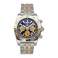 Breitling Chronomat Men's Mechanical (Automatic) Blue Dial Watch CB0110121C1C1 Strap, Bracelet