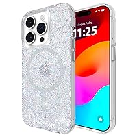 Case-Mate iPhone 15 Pro Case - Twinkle Disco [12ft Drop Protection] [Compatible with MagSafe] Magnetic Cover with Cute Bling Sparkle for iPhone 15 Pro 6.1