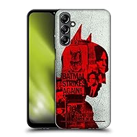 Head Case Designs Officially Licensed The Batman Collage Neo-Noir Graphics Soft Gel Case Compatible with Samsung Galaxy M14 5G