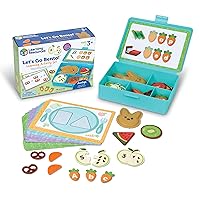 Let's Go Bento! Learning Activity Set, 78 Pieces, Ages 3+, Preschool Learning Activities, Toddler Toys, Learning & Education Toys, Fine Motor Skills