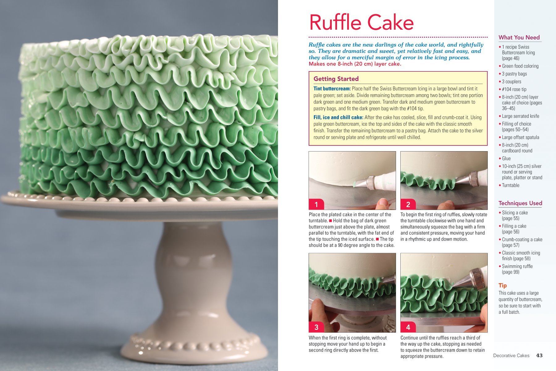 Sensational Buttercream Decorating: 50 Projects for Luscious Cakes, Mini-Cakes and Cupcakes