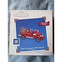 Hallmark 1929 Chevrolet Fire Engine - Fire Brigade 2003 QX8449 by Keepsake Ornament