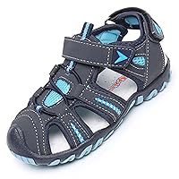 Boys Girls Sandals Close Toe Outdoor Soft Sole Summer Sandals (Toddler/Little Kid)