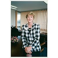 Vintage photo of Ms Karen Caine chief executive at wexham park hospital.