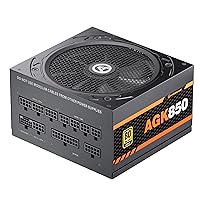 850W Power Supply, Fully Modular, 80Plus Gold Certified PSU