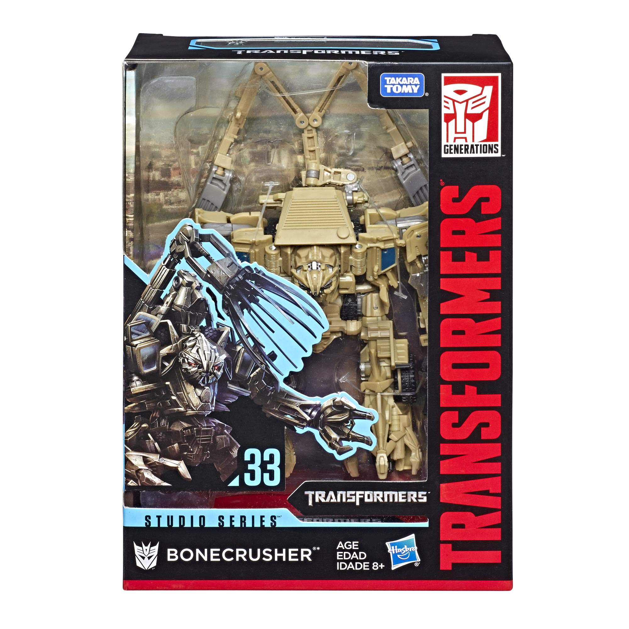 Transformers Studio Series Number 33 Voyager Class Bonecrusher
