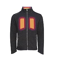 Volt Resistance Victory 5V Battery Operated Heated Sweater Jacket for Men & Women Great for Outdoors, Hiking & More
