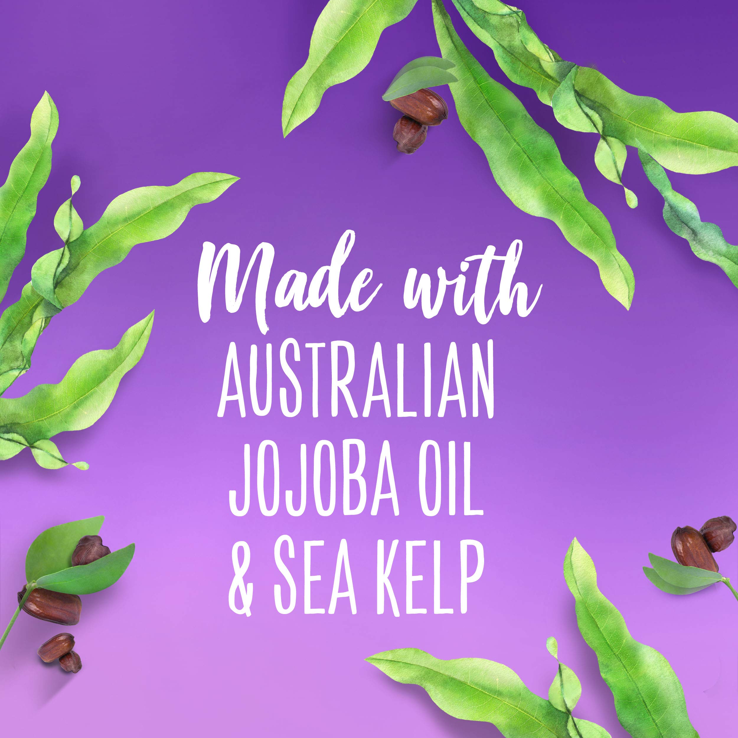 Aussie Leave in Conditioner Spray, with Jojoba & Sea Kelp, Hair Insurance, 8 fl oz, Triple Pack