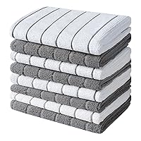  Microfiber Dish Towels - Soft, Super Absorbent and Lint Free Kitchen  Towels - 8 Pack (Lattice Designed Gray Colors) - 26 x 18 Inch : Home &  Kitchen