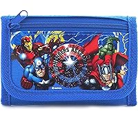 Disney Marvel Avengers Blue Trifold Wallet - 1 WALLET, 4.75