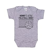 Mommy's Little Volleyball Buddy/V-ball Baby Onesie/Unisex Newborn Outfit