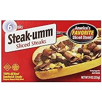 Steak-Umm, Sliced Steaks, Frozen, 9 oz