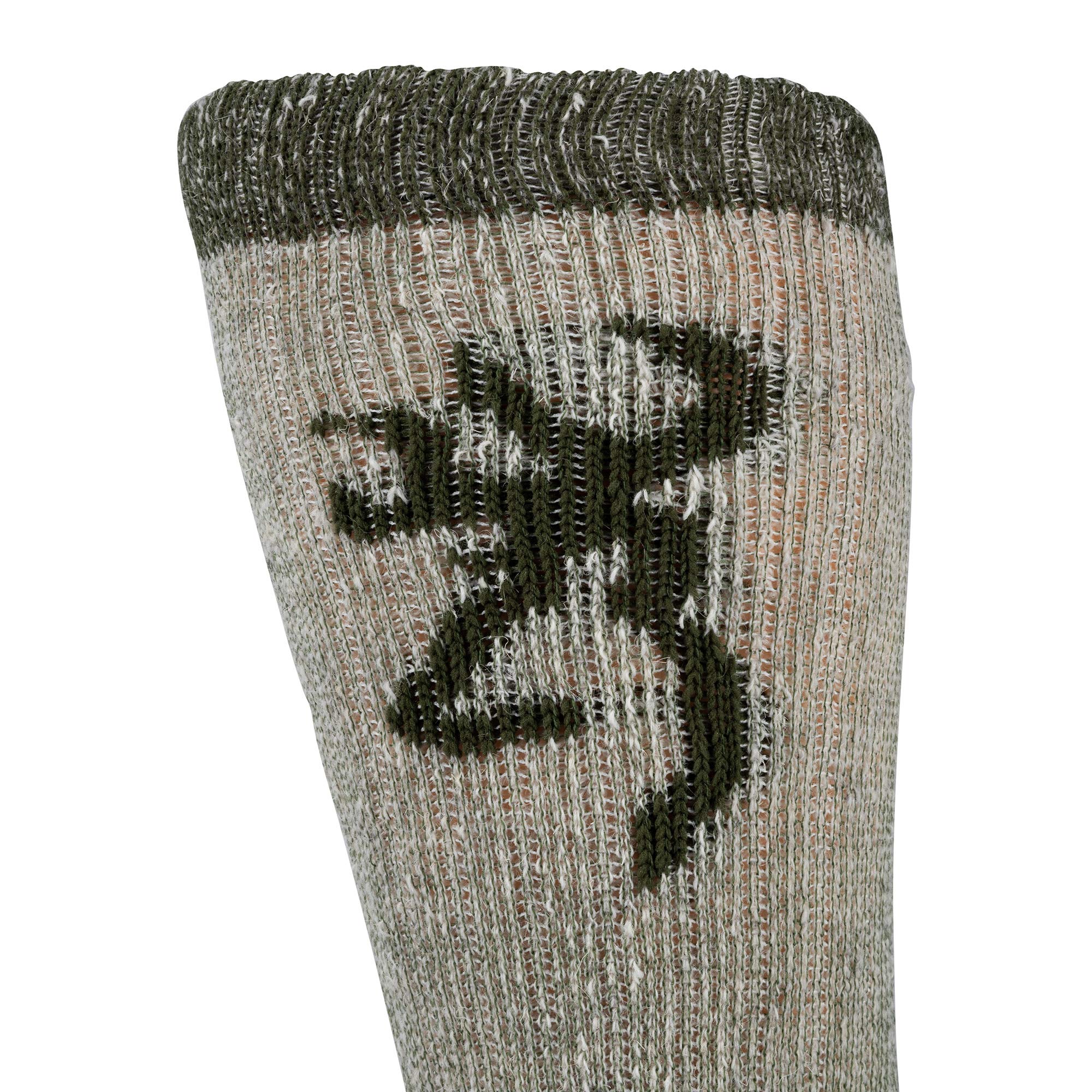 Browning Poplar Sock, 2 Pairs of Wool-Blend Boot Socks