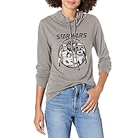 STAR WARS Visions Dark Side Anime Women's Cowl Neck Long Sleeve Knit Top