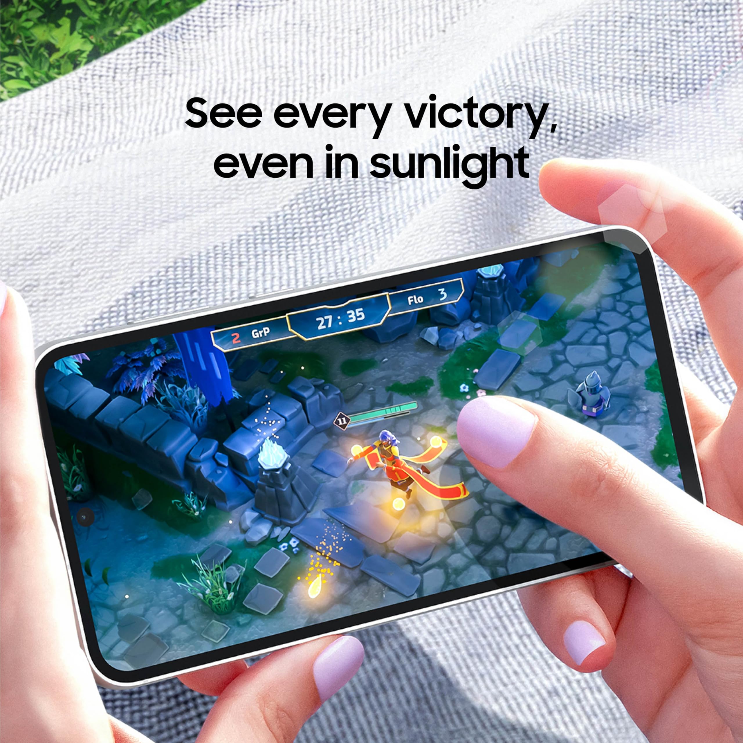 SAMSUNG Galaxy S23 FE Cell Phone, 256GB, Unlocked Android Smartphone, Long Battery Life, Premium Processor, Tough Gorilla Glass Display, Hi-Res 50MP Camera, US Version, 2023, Graphite