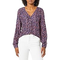 Parker Women's Sachi Long Sleeve Button Front Blouse