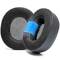 WC Freeze Nova Pro Wireless - Hybrid Fabric Cooling Gel Replacement Earpads for Steelseries Arctis Nova Pro Wireless by Wicked Cushions, Improved Durability, Thickness & Sound Isolation | Black