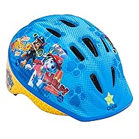 Nickelodeon Kids Paw Patrol and Blue's Clues & You Bike Toddler Helmet, Girls and Boys, Easy Adjust Dial Fit, Multi-Sport Helmet