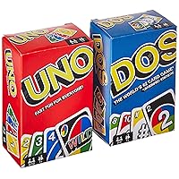 Mattel Uno Dos Card Game Combo - Both Games