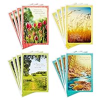 Dayspring Assorted Religious Sympathy Cards (Christian Prayers, 16 Cards and Envelopes)