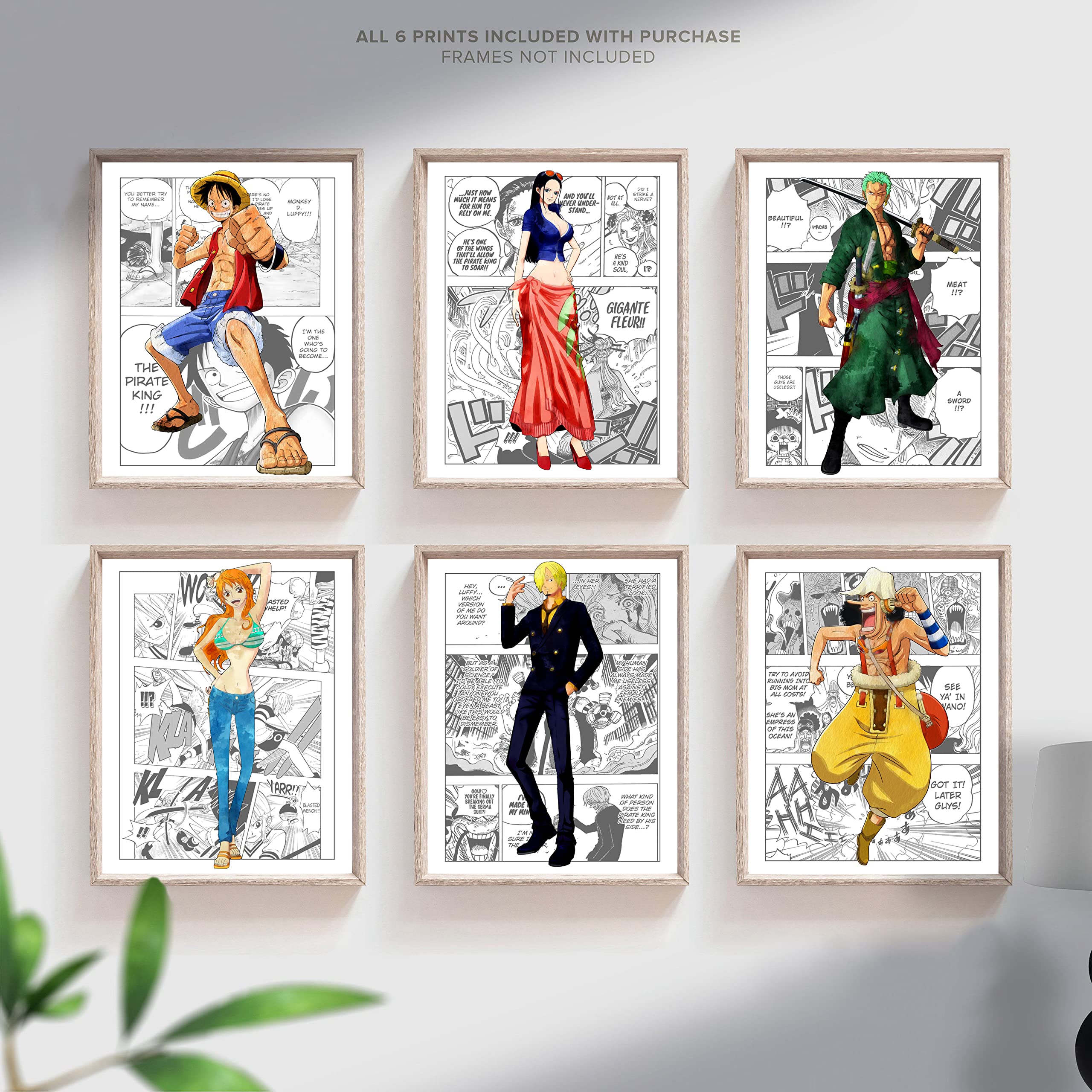 ONE PIECE old version WANTED Poster Luffy Zoro Sanji Usopp Nami Anime Manga  Rare | eBay
