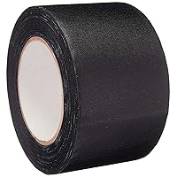 Amazon Basics No Residue, Non-Reflective Gaffers Tape - 3 Inch x 90 Feet, Black