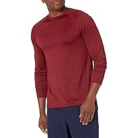 Amazon Essentials Men's Tech Stretch Long-Sleeve T-Shirt (Available in Big&Tall)