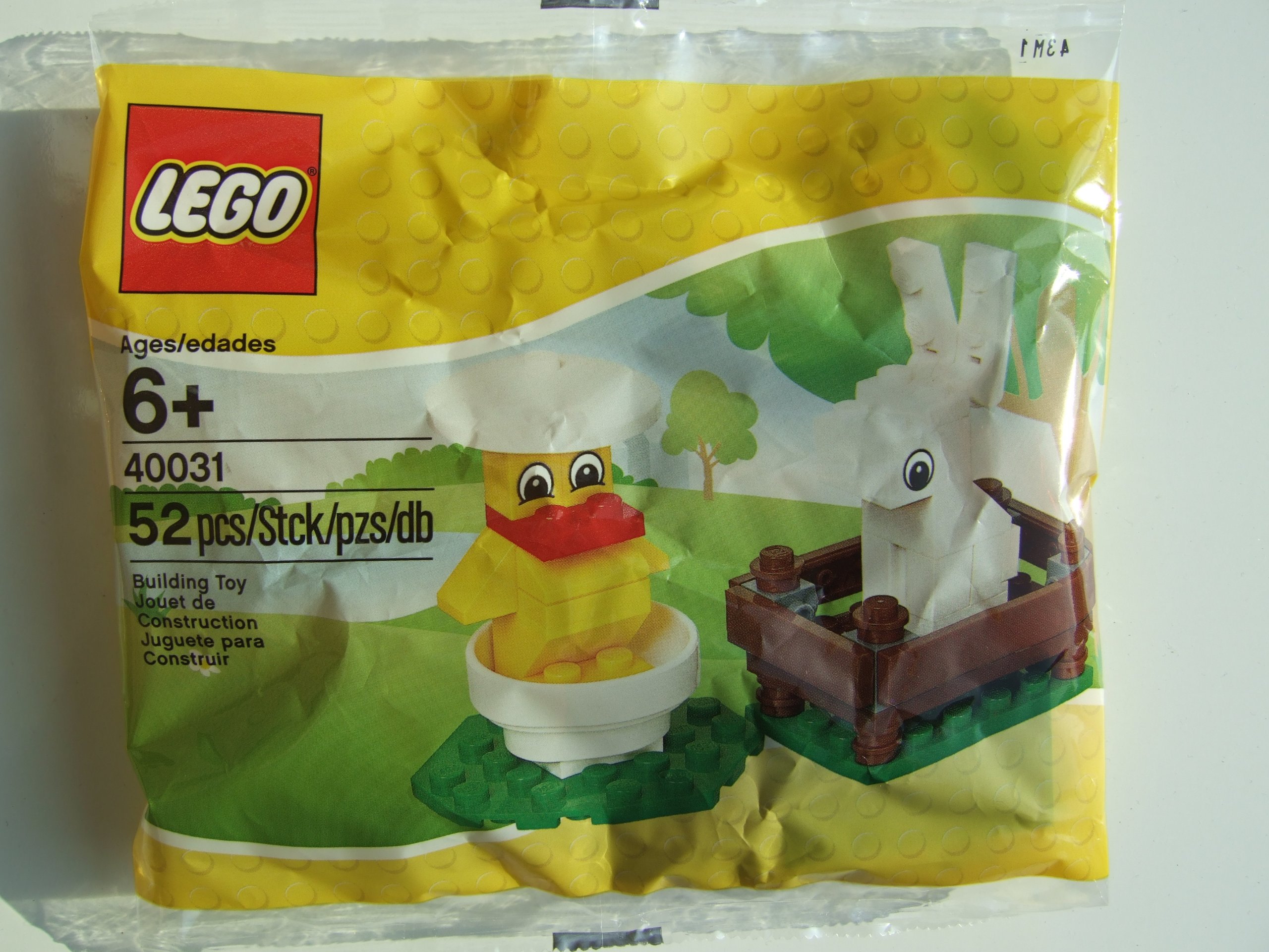 LEGO Seasonal Set Bunny and Chick Bagged (40031)