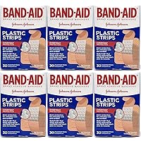 BAND-AID® BRAND TRU-STAY™ PLASTIC BANDAGES ASSORTED SIZES, 30 CT