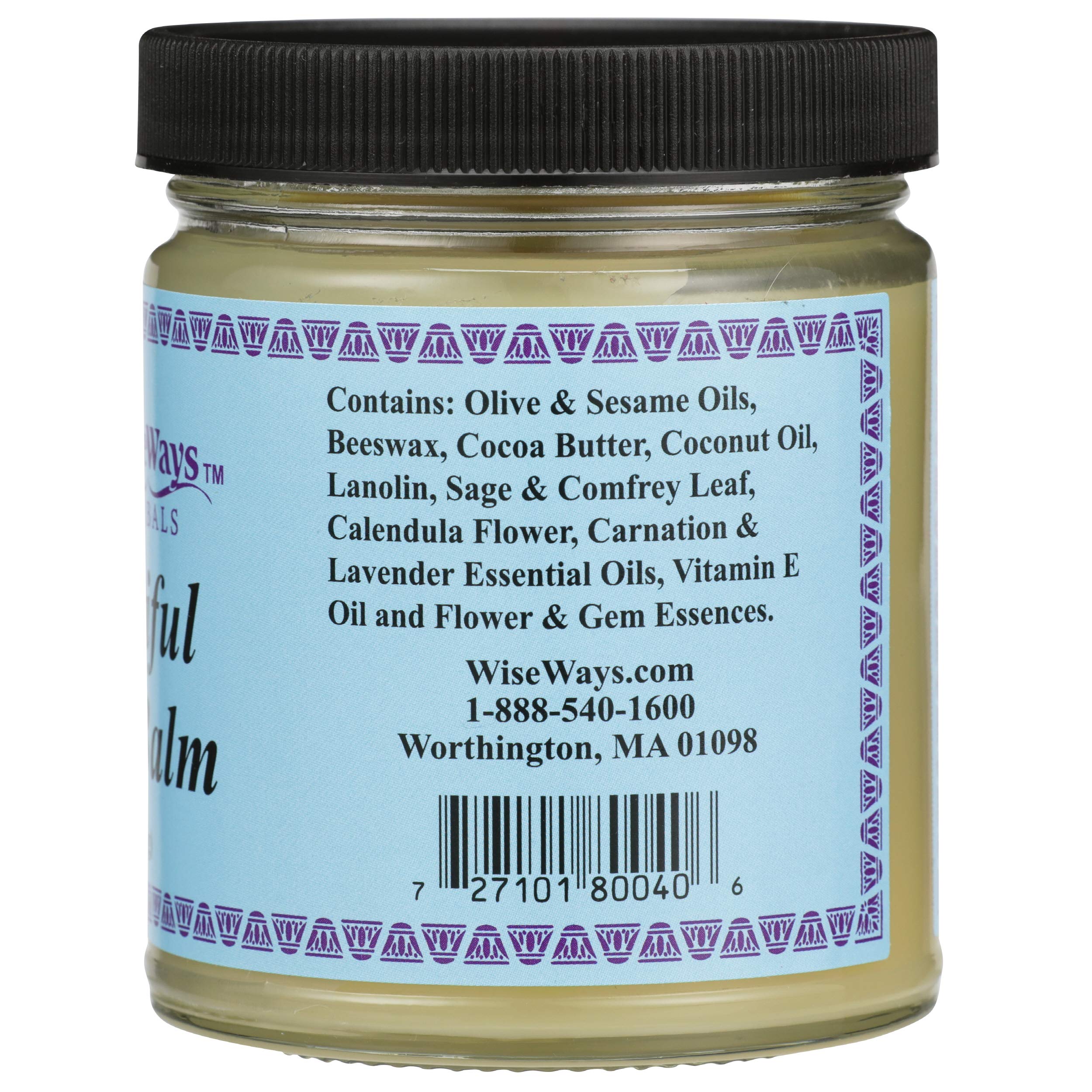 WISE WAYS HERBALS Beautiful Belly Balm, 8 OZ