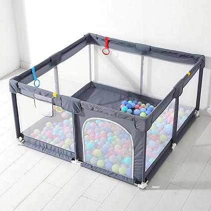 Baby Playpen for Toddlers, Large Play Pen for Babies, 50''x50''