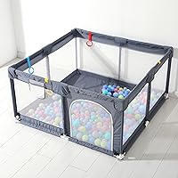 Baby Playpen for Toddlers, Large Play Pen for Babies, 50''x50''