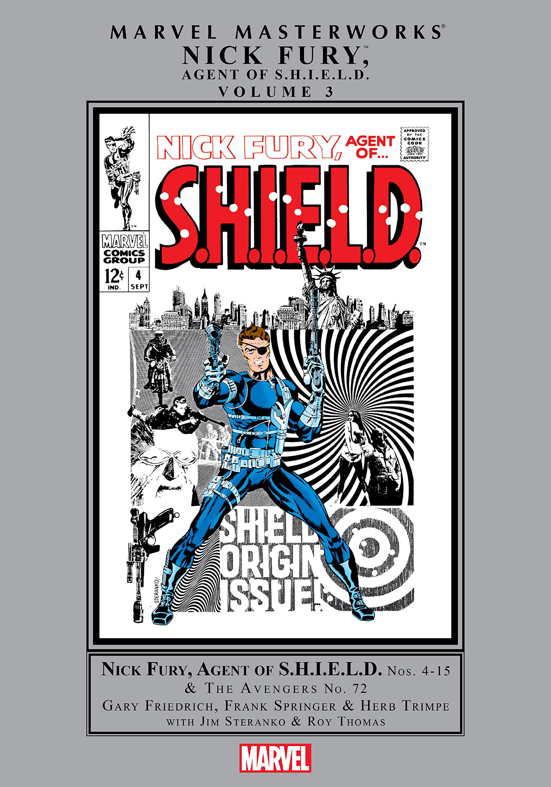 Nick Fury, Agent of S.H.I.E.L.D. Masterworks Vol. 3 (Nick Fury: Agent of S.H.I.E.L.D. (1968-1971))