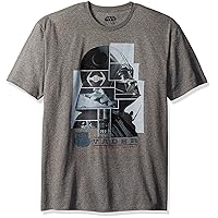 Star Wars Men's Silhouette Vader 1 Short Sleeve T-Shirt
