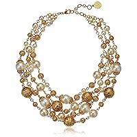Ben Amun Jewelry Gold Ball and Pearl