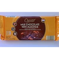 Choceur Milk Chocolate With Almonds 5.29 OZ (2 Pack)