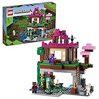 LEGO Minecraft The Training Grounds Toy Building Set 21183 Minecraft Toy for Kids, Boys and Girls Age 8+ Years Old, Building Kit with House, Cave, Trapdoor, and Ninja, Rogue and Bat Minecraft Figures