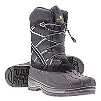 ArcticShield Balto Winter Boots for Men - Waterproof Warm Insulated Mens Snow Boots for Men - Comfortable Durable Outdoor Ski Mens Winter Snow Boots