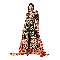 Elina fashion Indian Stitched Kurti for Womens With Pant - Dupatta | Readymade Rayon Printed Kurtis Kurta Set