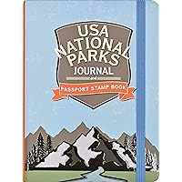 USA National Parks Journal & Passport Stamp Book (all 63 National Parks included) USA National Parks Journal & Passport Stamp Book (all 63 National Parks included) Hardcover