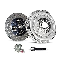 Clutch With Slave Kit Compatible With Sx4 Base Crossover Ja Je Jx Sport Jlx Sortback 2010-2014 2.0L 1995CC 122Cu. In. l4 GAS DOHC Naturally Aspirated (6 SPEED; 04-272S)