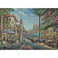 Ceaco - Thomas Kinkade - Spanish Café - 1000 Piece Jigsaw Puzzle