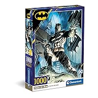 Clementoni - Batman Batman-1000 Pieces-Puzzle, Entertainment for Adults-Made in Italy, 39714