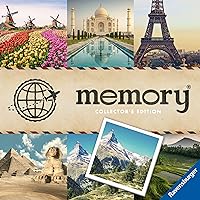 Travel Destinations Collector's Memory - Matching Picture Snap Pairs Game for Kids Age 3 Years and Up, 27379