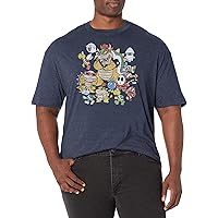 Nintendo Men's Villain Stack T-Shirt