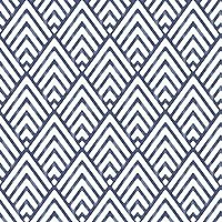 NuWallpaper NUS1701 Arrowhead Deep Peel & Stick Wallpaper, Blue