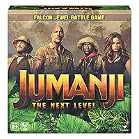Cardinal Jumanji 3 The Next Level, Falcon Jewel Battle Board Game for Kids, Families, and Adults