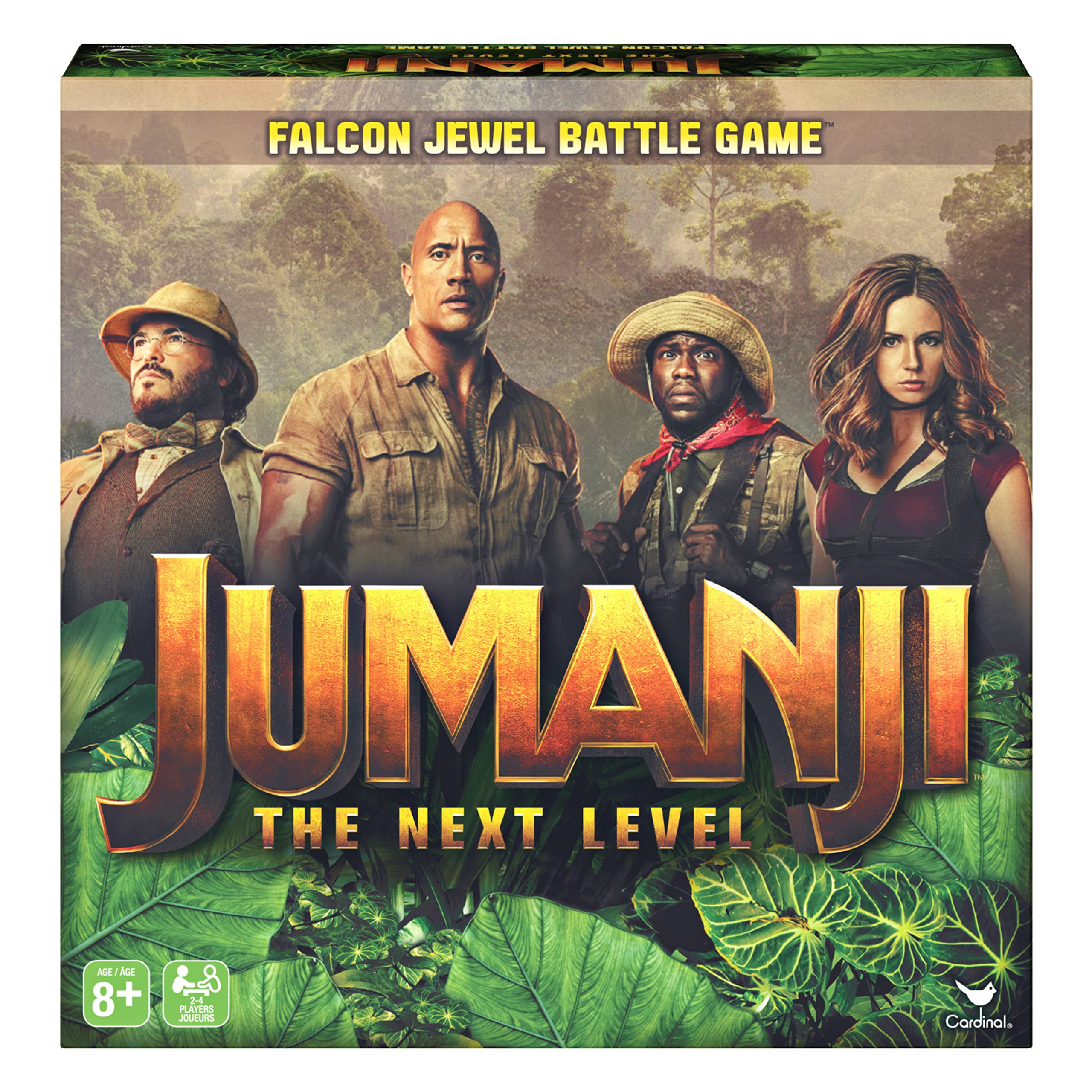 Jumanji 3 The Next Level, Falcon Jewel Battle Board Game for Kids, Families, and Adults