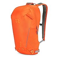 RAB Tensor 15-Liter Lightweight Pack - Comfortable Daypack for Hiking, Biking, & Trail Running - Firecracker - 15-Liter